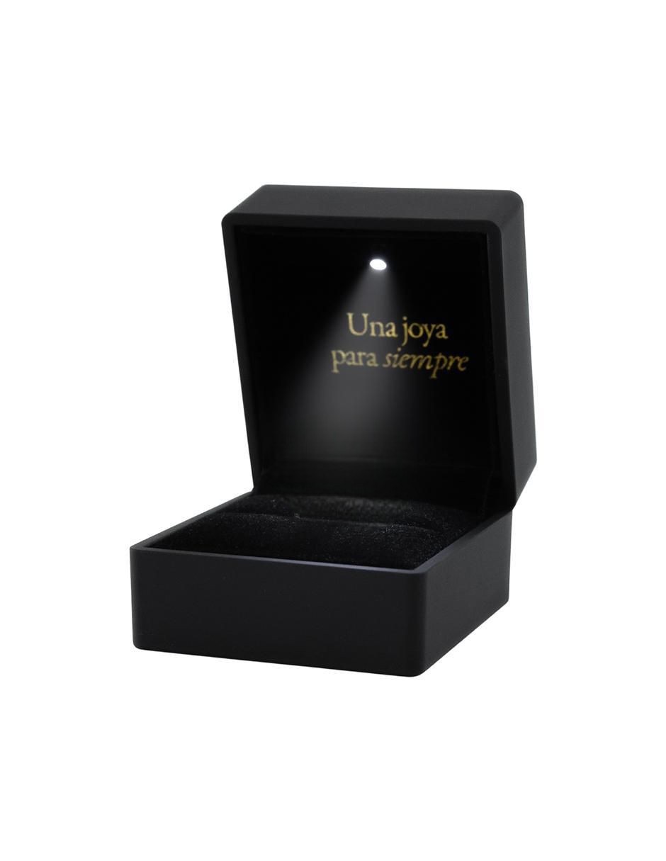 Anillo Abba Joyas 14 k de oro zirconia brillante
